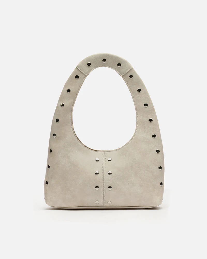 Estran bolso hobo pequeño con detalles metálicos