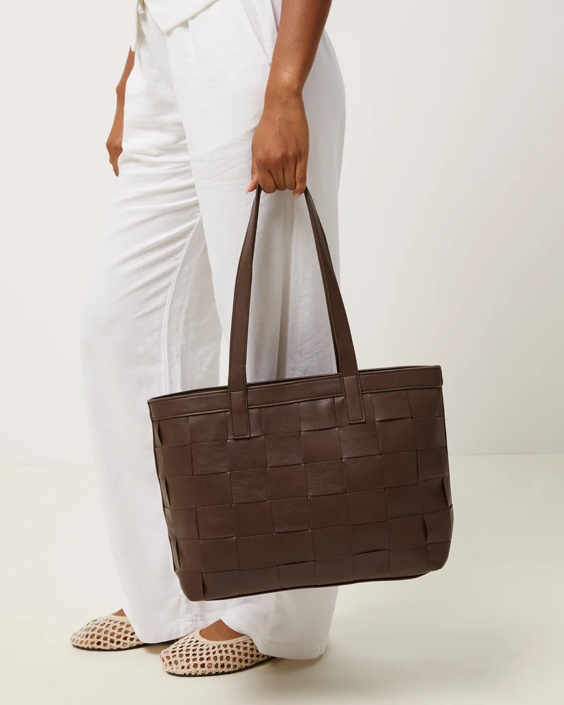 Fusi bolso shopper trenzado