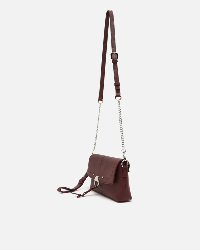 Nuro bolso bandolera pequeño con solapa
