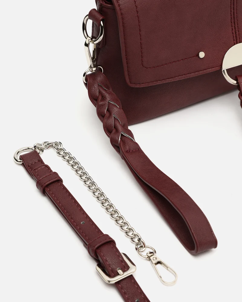 Nuro bolso bandolera pequeño con solapa