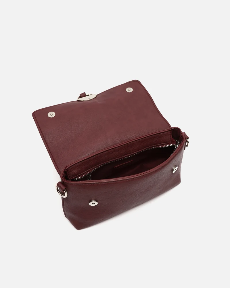 Nuro bolso bandolera pequeño con solapa