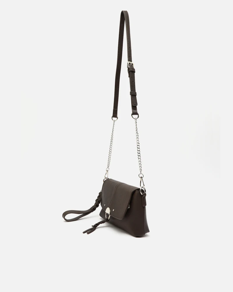 Nuro bolso bandolera pequeño con solapa