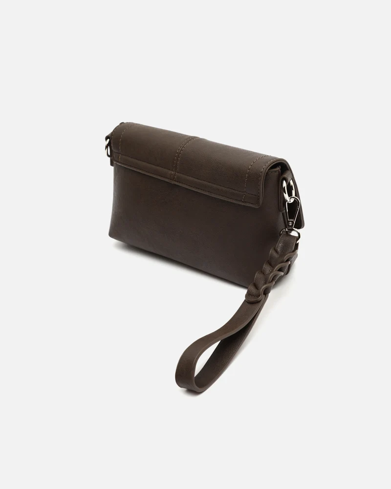 Nuro bolso bandolera pequeño con solapa