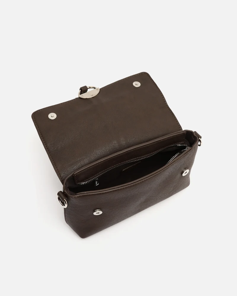 Nuro bolso bandolera pequeño con solapa