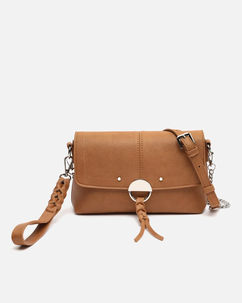 Nuro bolso bandolera pequeño con solapa