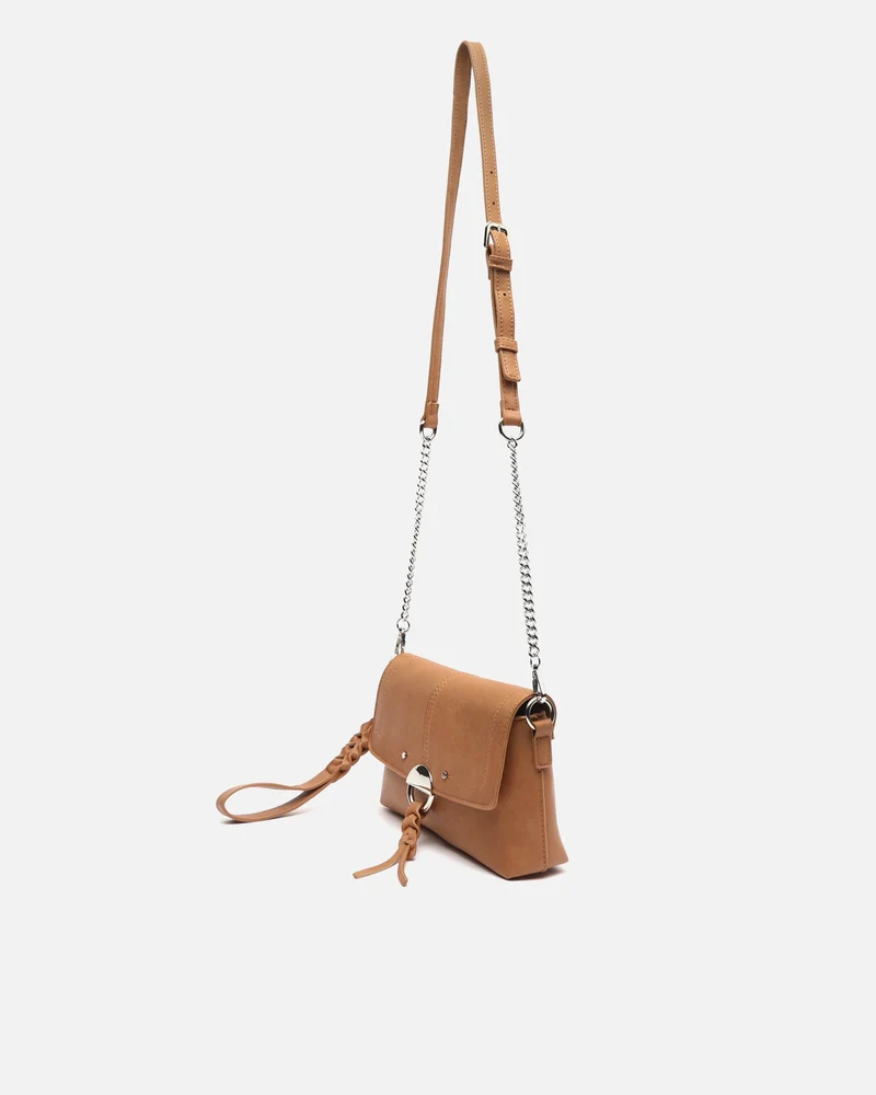 Nuro bolso bandolera pequeño con solapa