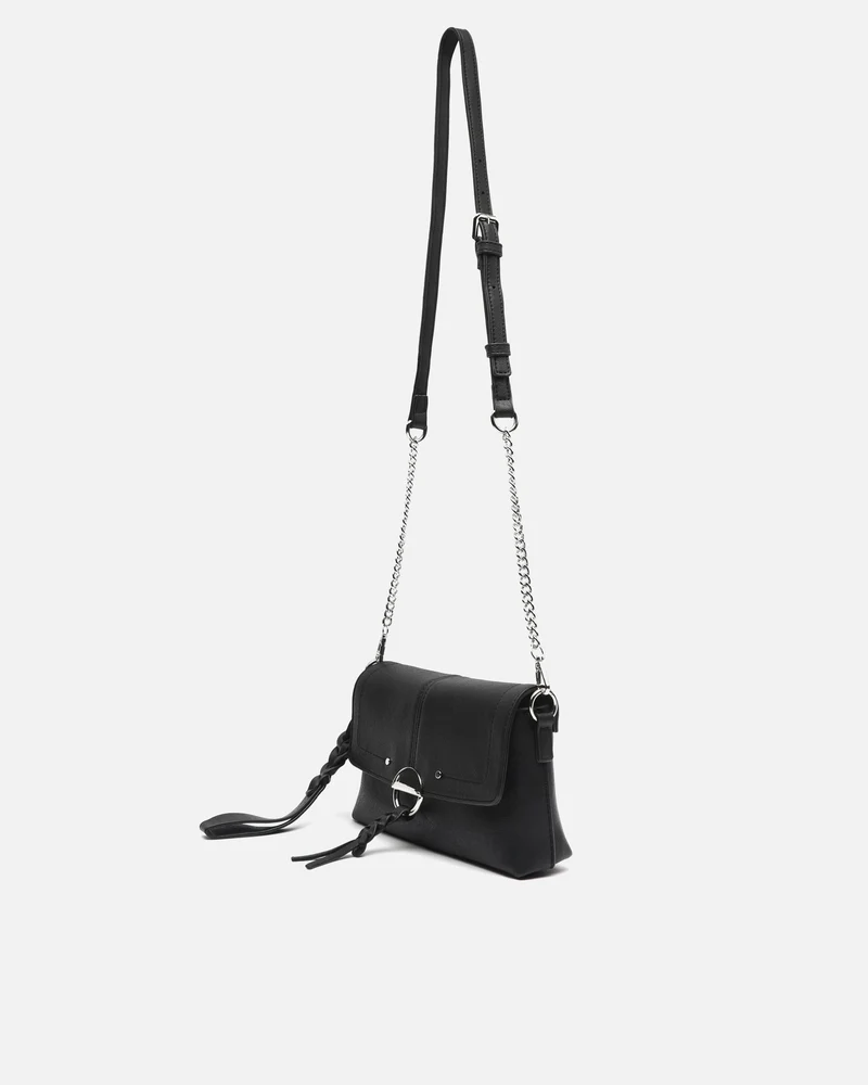 Nuro bolso bandolera pequeño con solapa