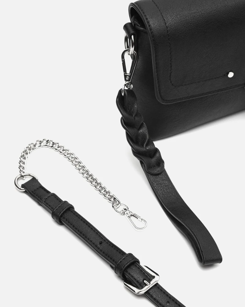 Nuro bolso bandolera pequeño con solapa