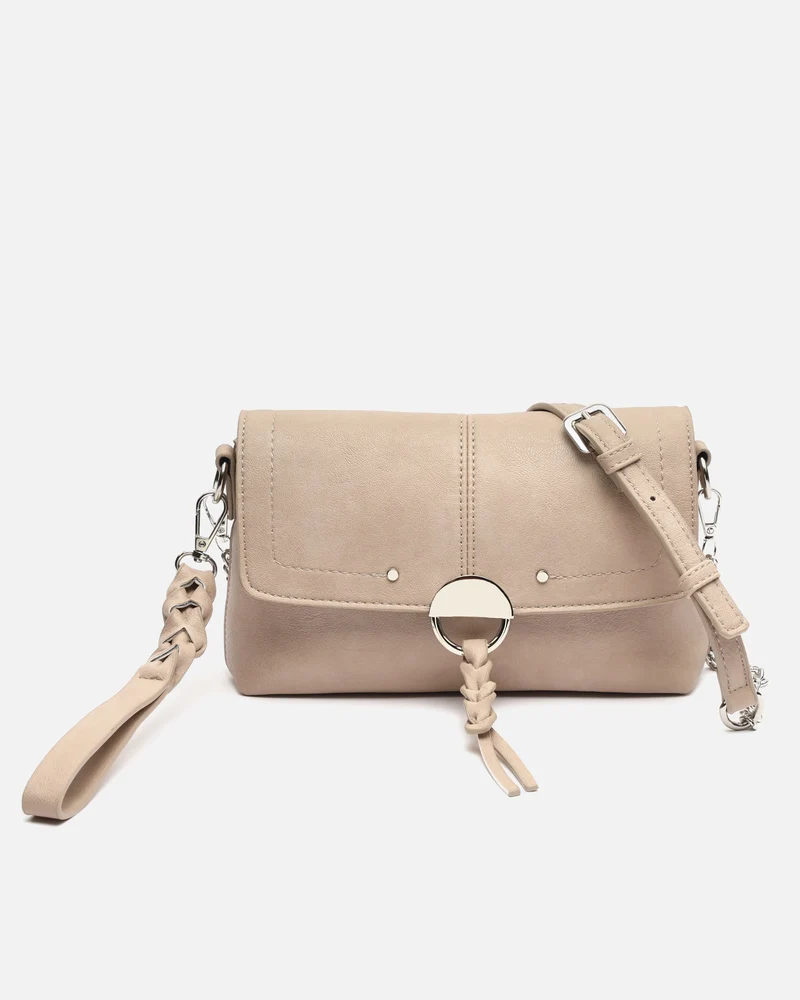 Nuro bolso bandolera pequeño con solapa