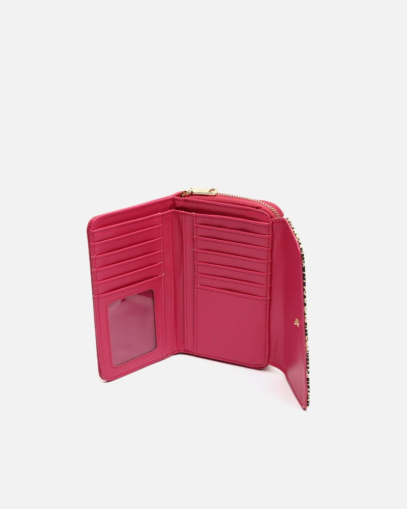 Diver monedero grande estampado animal print