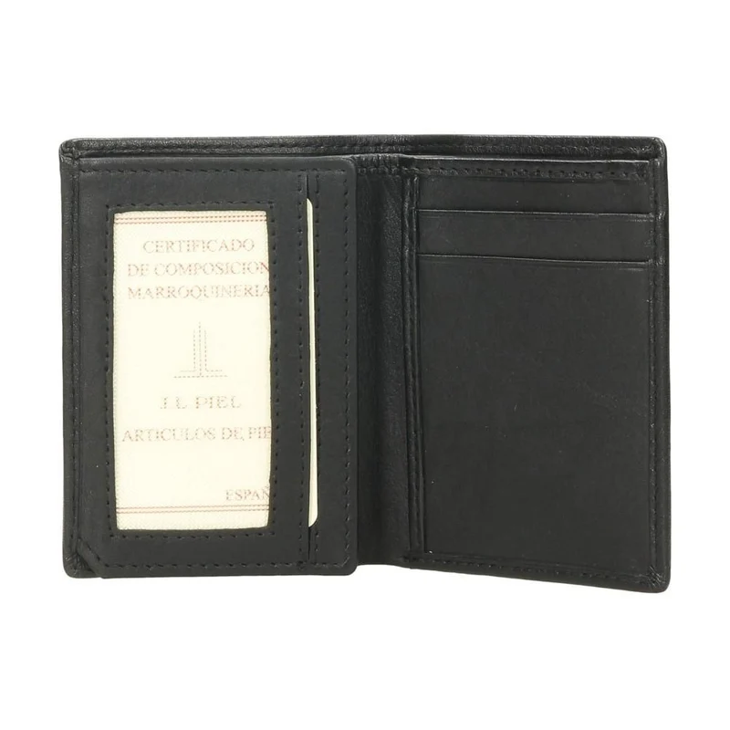 Cartera De Piel Hombre Coleccion Clasic J.L Piel