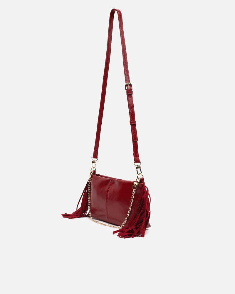 Flecho bolso de fiesta pequeño con flecos