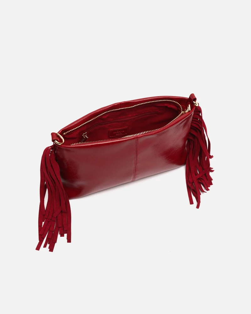 Flecho bolso de fiesta pequeño con flecos