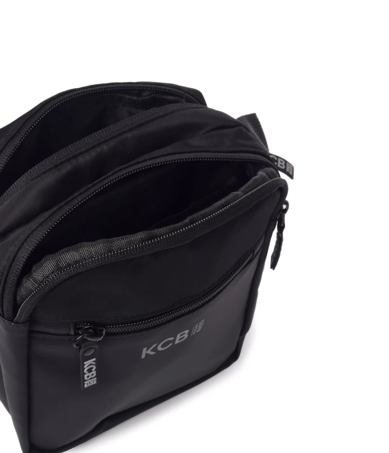 Bandolera pequeña de hombre KCB Doble