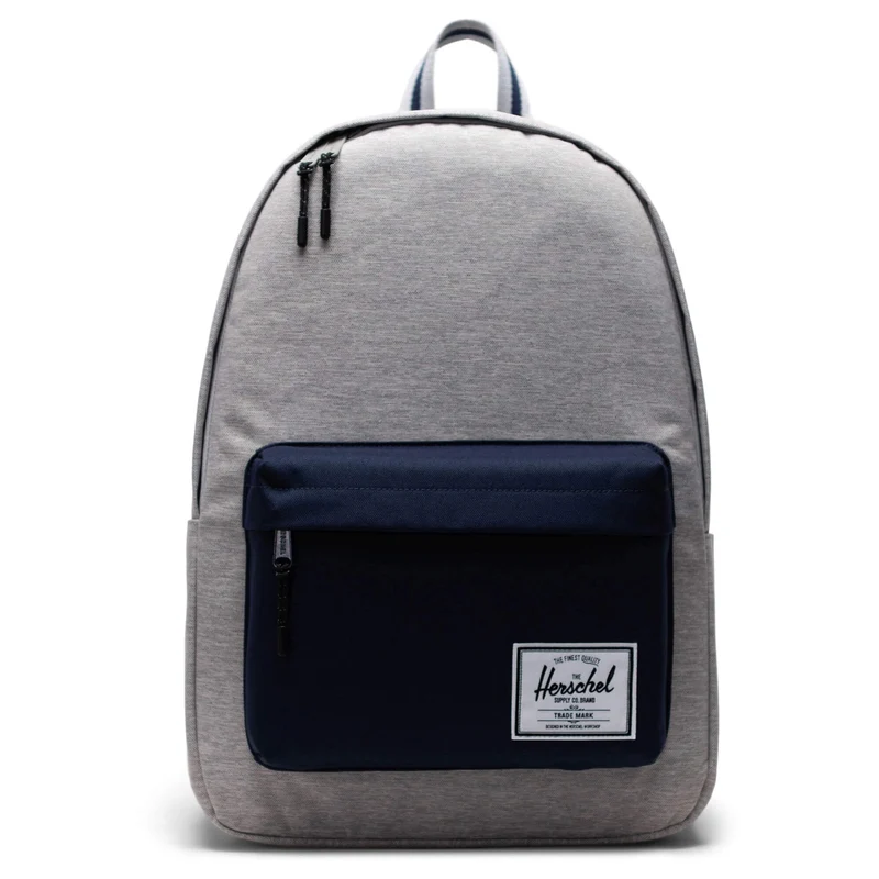 Herschel Classic XL 30 - Mochila 47 cm (light grey crosshatch/peacoat)