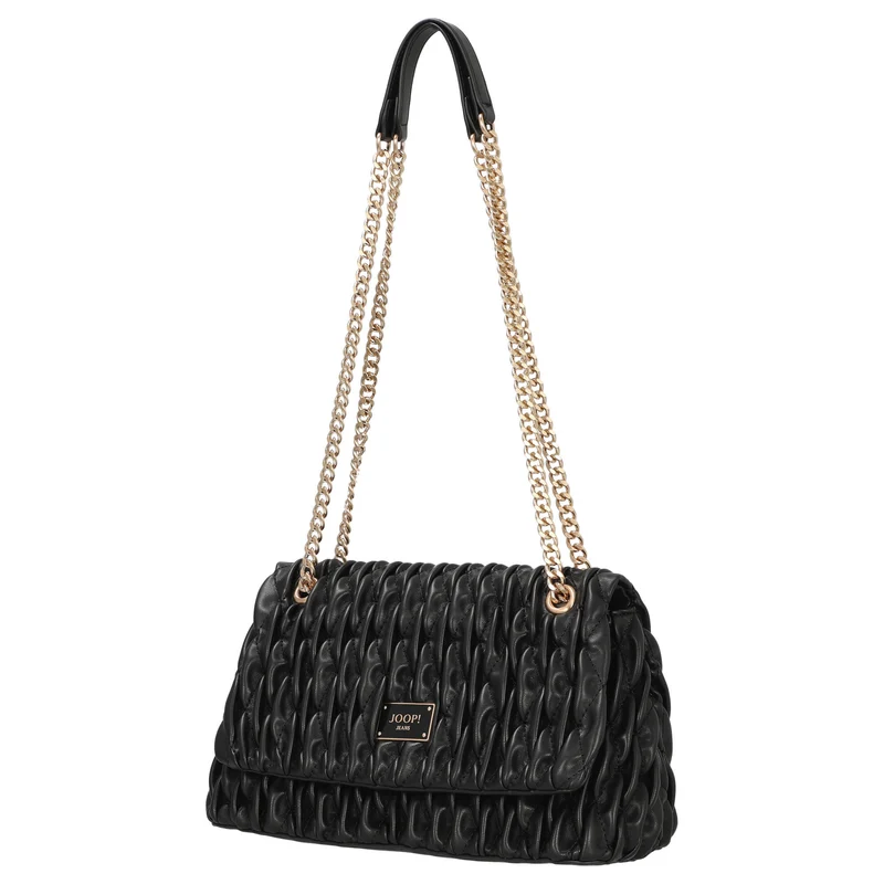 Joop Jeans Women Ruga Emma - Bolso de hombro S 29 cm (negro)