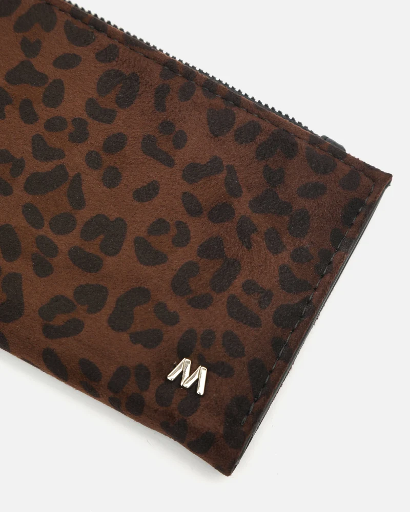 Leo monedero pequeño animal print ED.