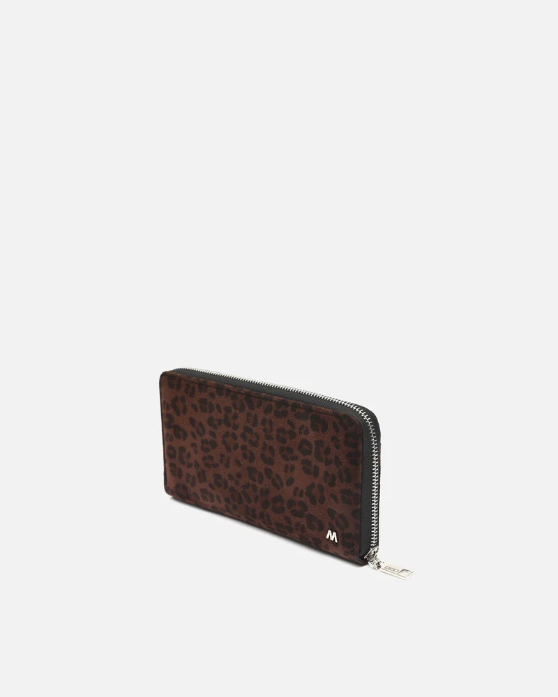 Leo monedero grande animal print ED.