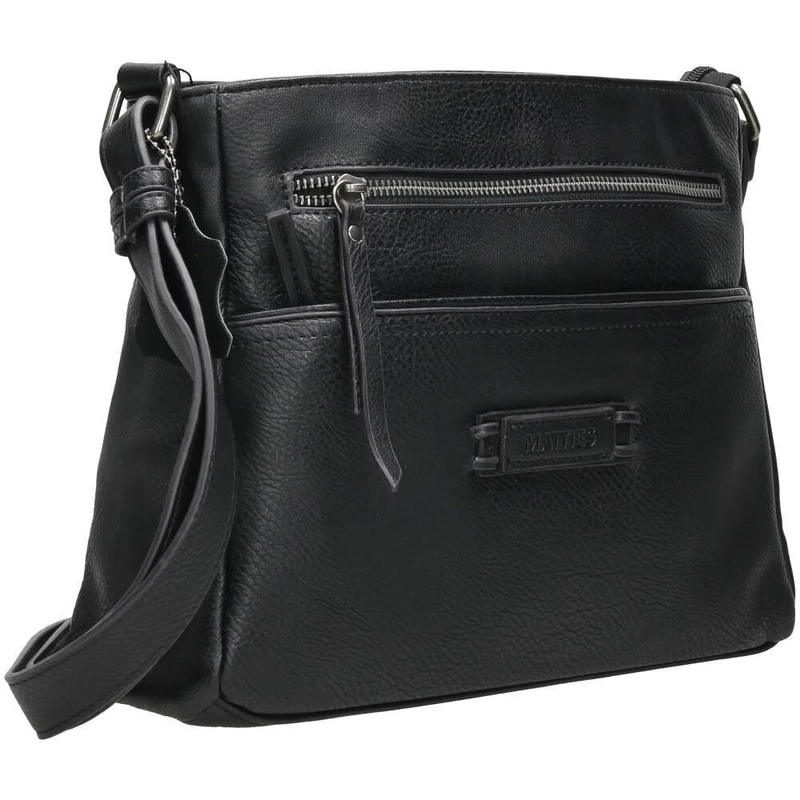 Bolso Bandolera Matties Negro Mediano