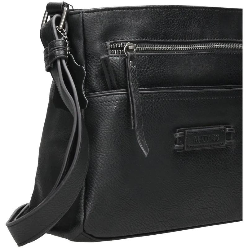 Bolso Bandolera Matties Negro Mediano
