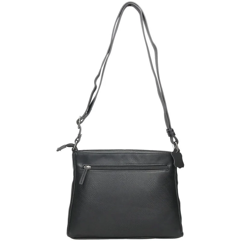 Bolso Bandolera Matties Negro Mediano