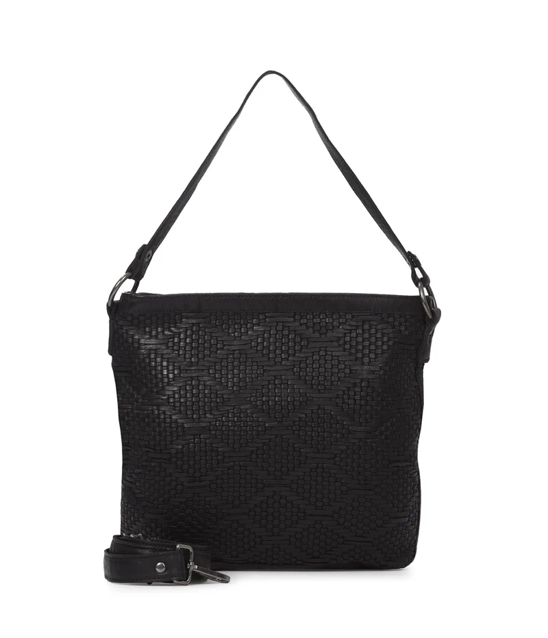 Bolso de hombro de piel THB Cross