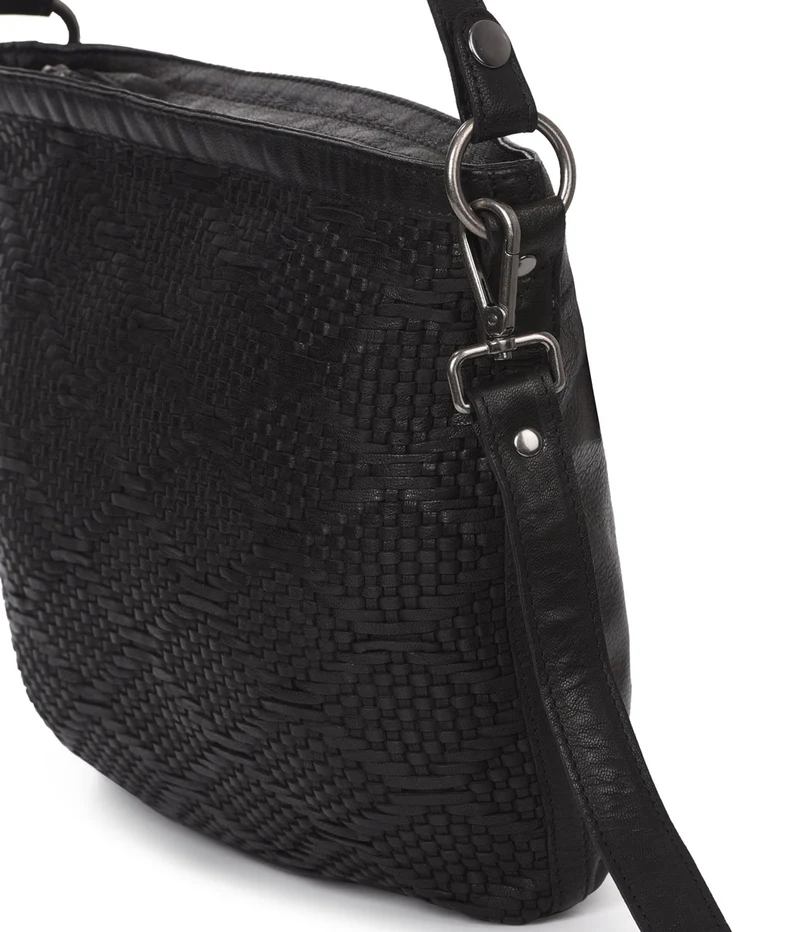 Bolso de hombro de piel THB Cross
