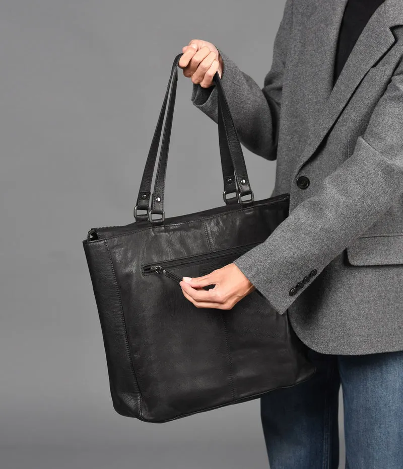 Shopper de piel THB Cross