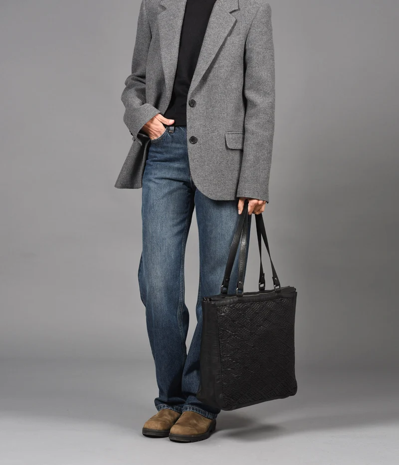 Shopper de piel THB Cross