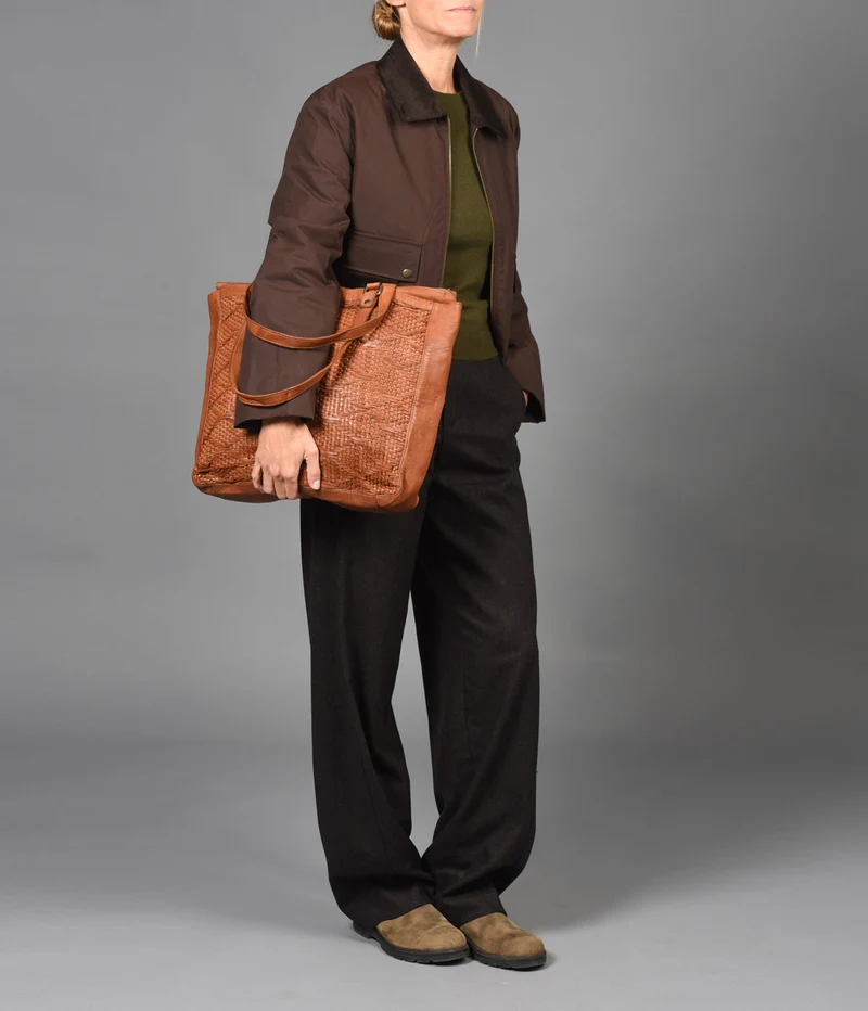 Shopper de piel THB Cross