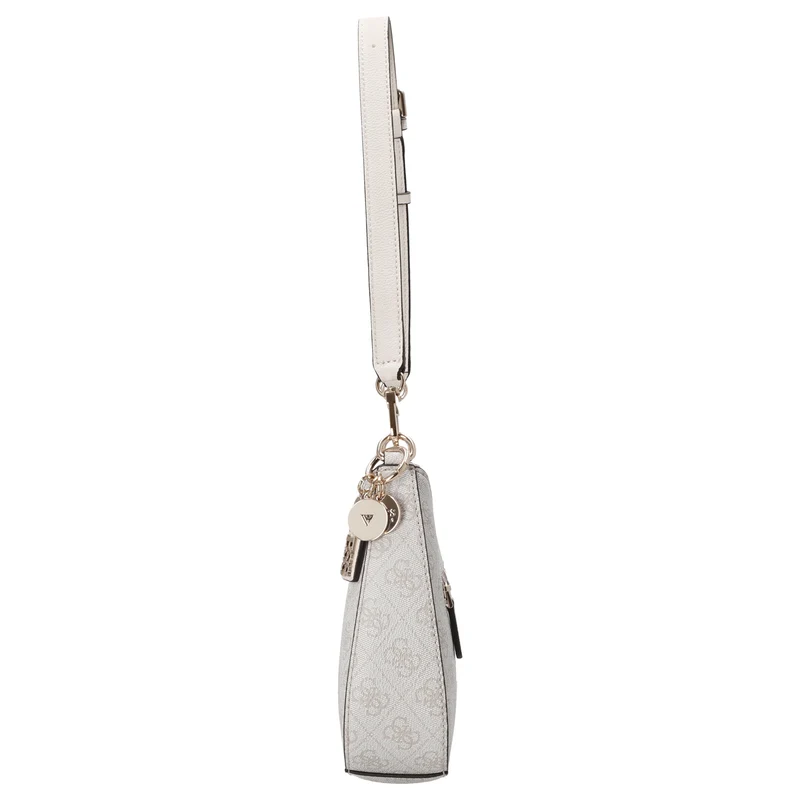 Guess Noelle II Top Zip - Bolso de hombro 28 cm (bone logo)