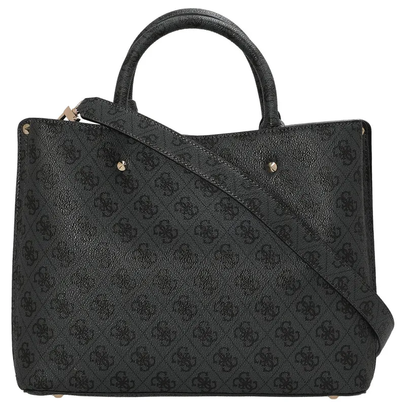 Guess Meridian II Girlfriend - Bolso de mano 30 cm (coal logo)