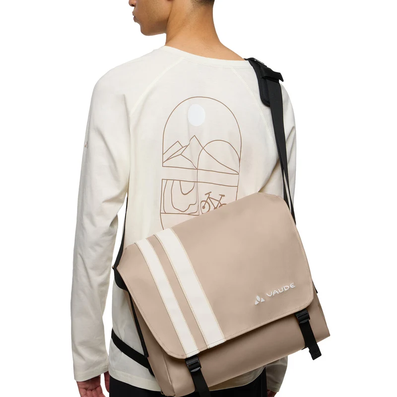 Vaude Aguni Messenger - Bolso bandolera 13" 36 cm (linen)
