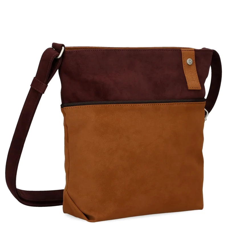 zwei Jana J10 - Bolso de hombro 29 cm (nubuk-cognac)