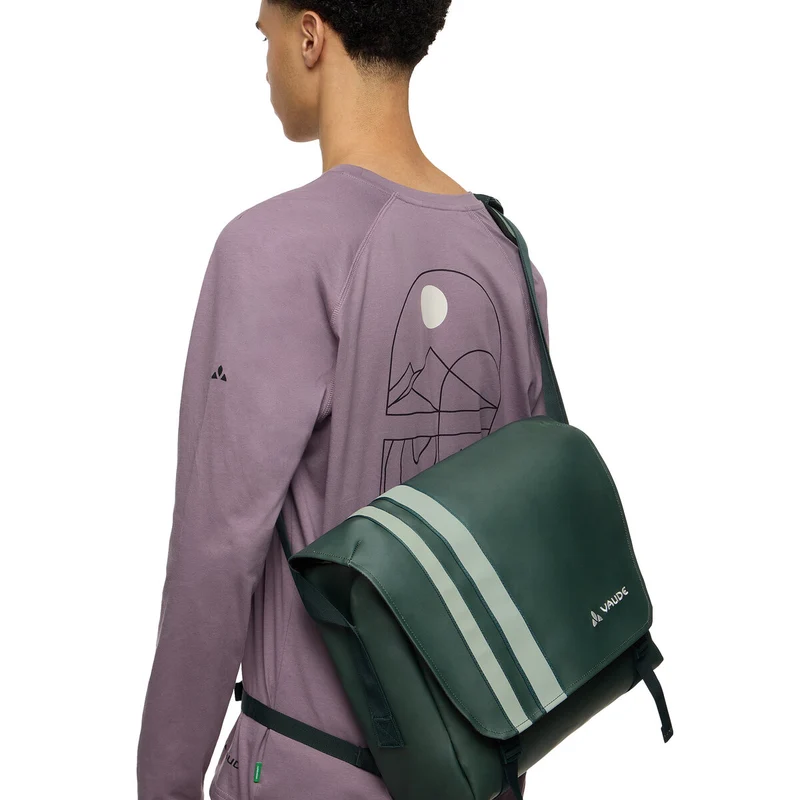 Vaude Aguni Messenger - Bolso bandolera 13" 36 cm (agave)