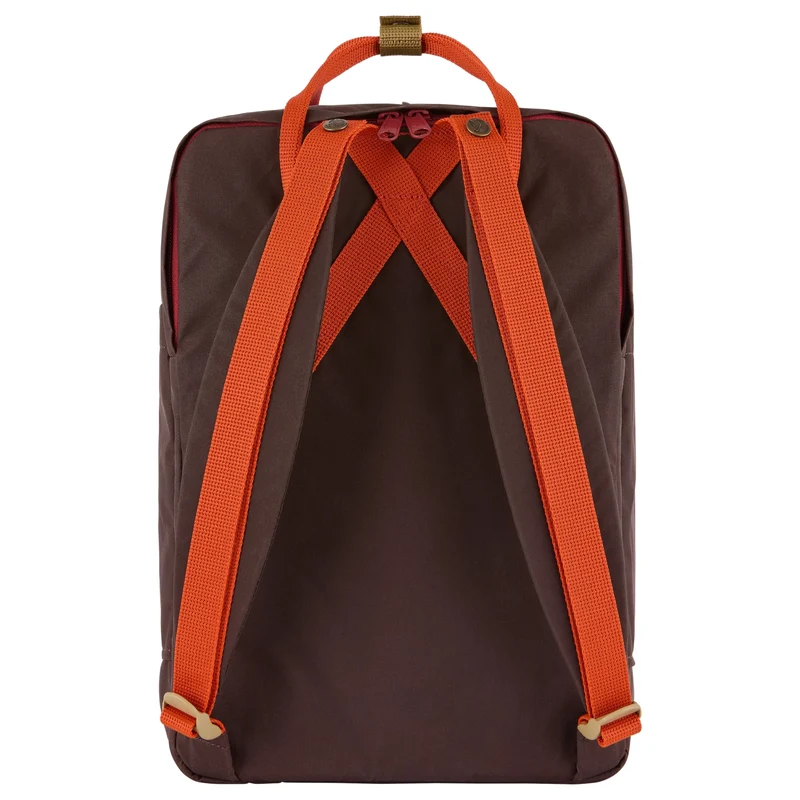 Fjällräven Kånken Koncept - Mochila 15" 40 cm (black oak-rowan red)