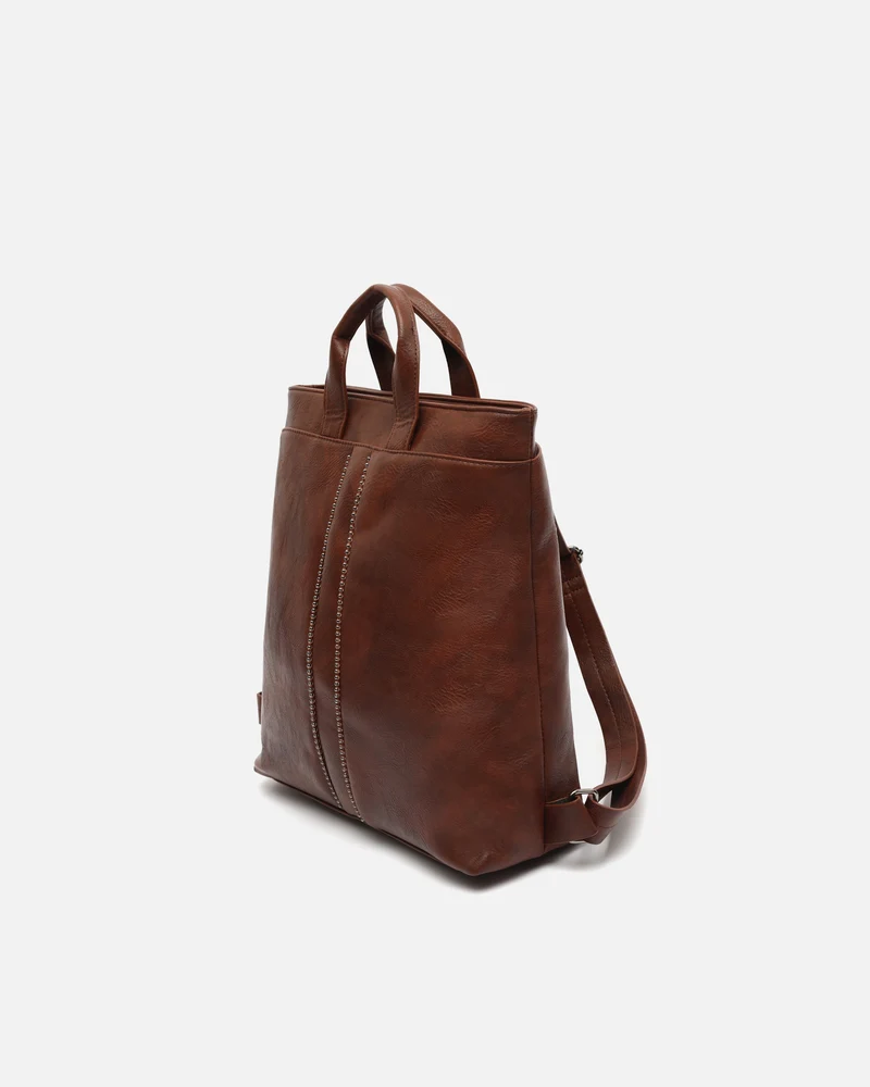 Zaocai mochila con detalles metálicos ED.