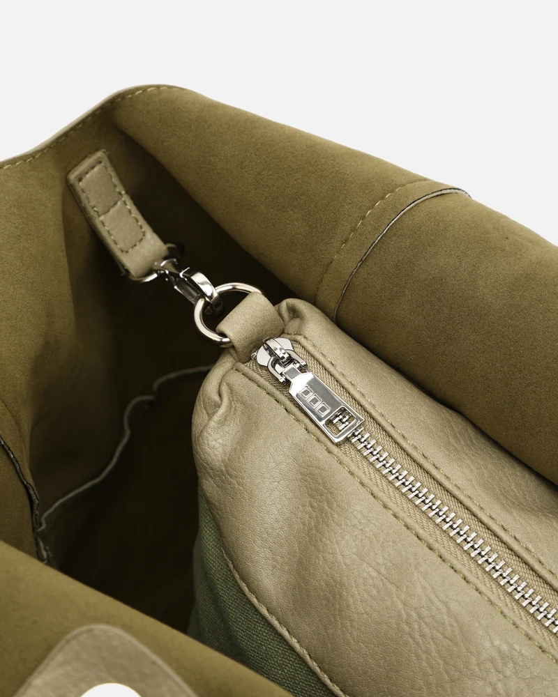 Karanfil bolso de hombro con neceser extraíble