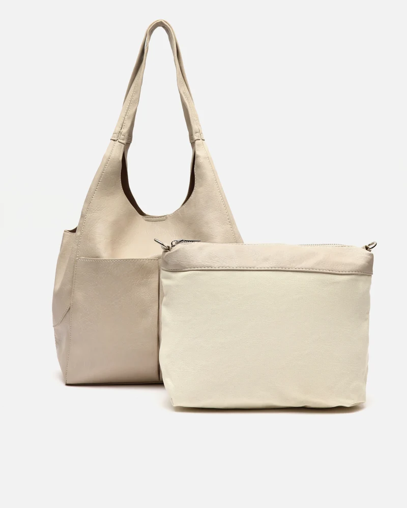 Karanfil bolso de hombro con neceser extraíble