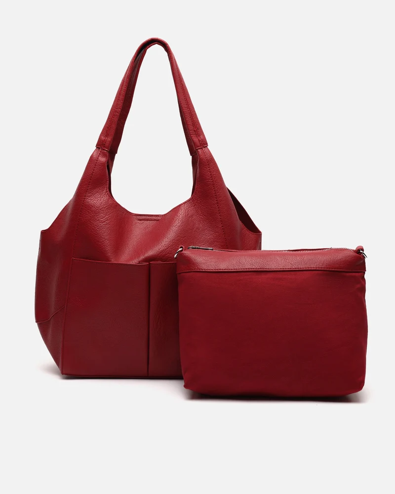 Karanfil bolso de hombro con neceser extraíble