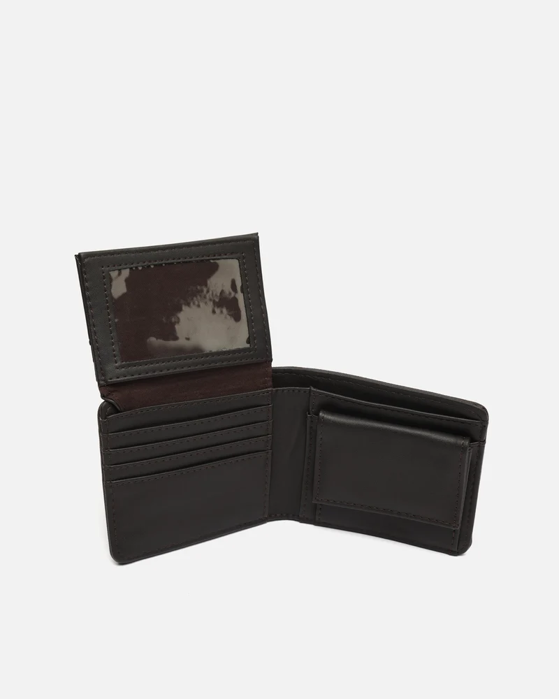 Gaspar cartera con compartimento para billetes, tarjetas y monedas