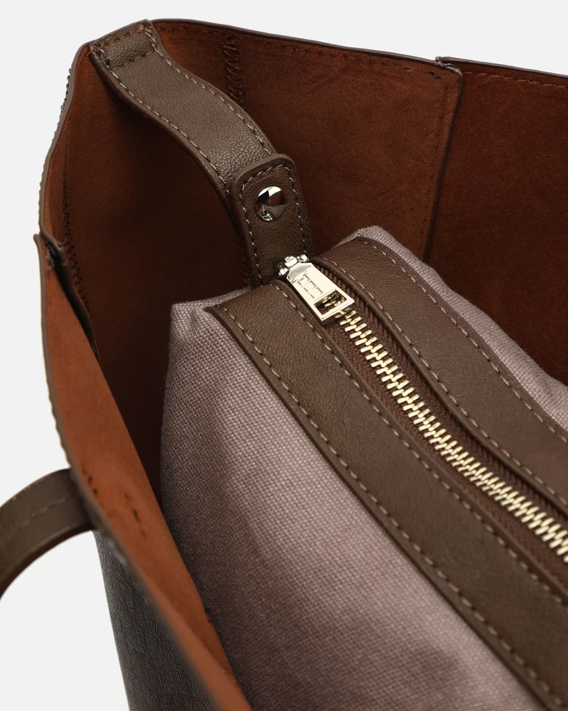 Aiko bolso shopper grande con neceser extraíble ED.