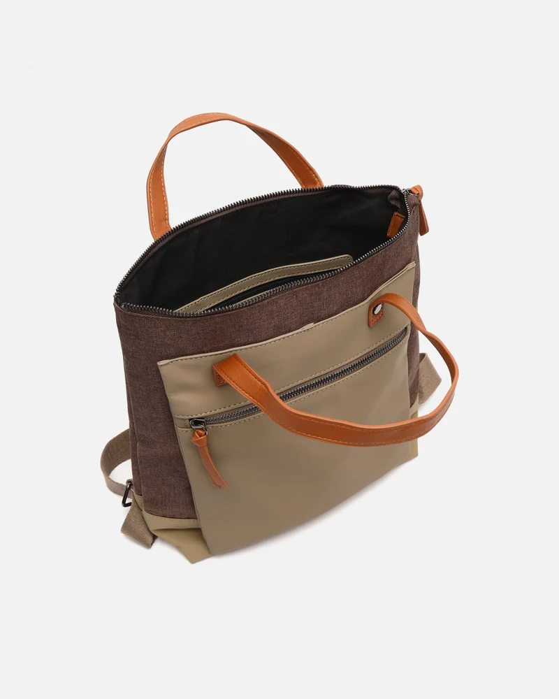 Fidelina mochila con asa de mano ED.