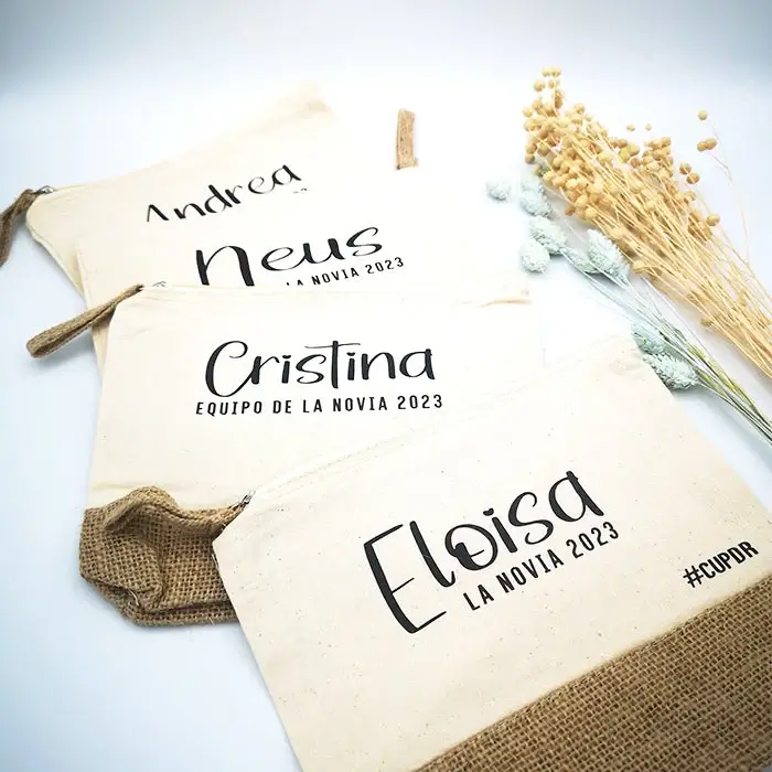 Neceser Personalizado Boda Invitadas Damas Honor Nombre