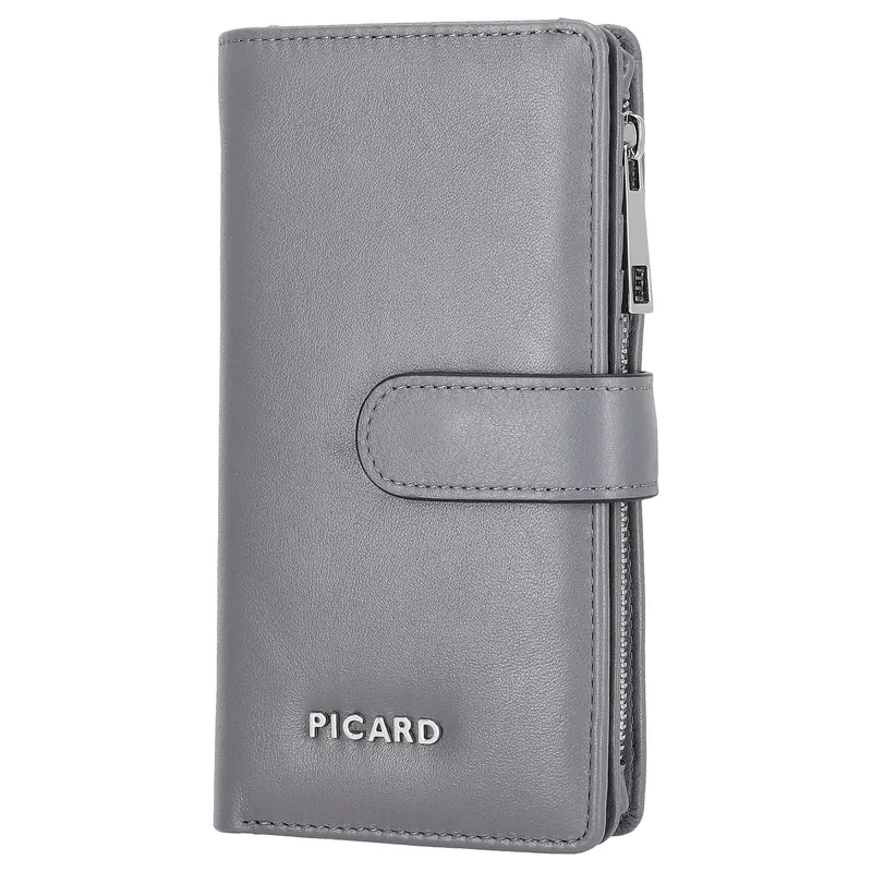 Picard Bingo - Cartera 22cc 16 cm Rindsleder (granite)