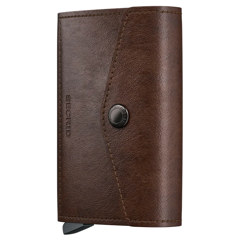 Secrid Envelope Vintage - Cartera 8cc 10.2 cm (chocolate)