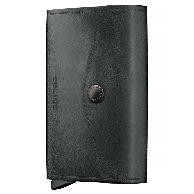 Secrid Envelope Vintage - Cartera 8cc 10.2 cm (black)