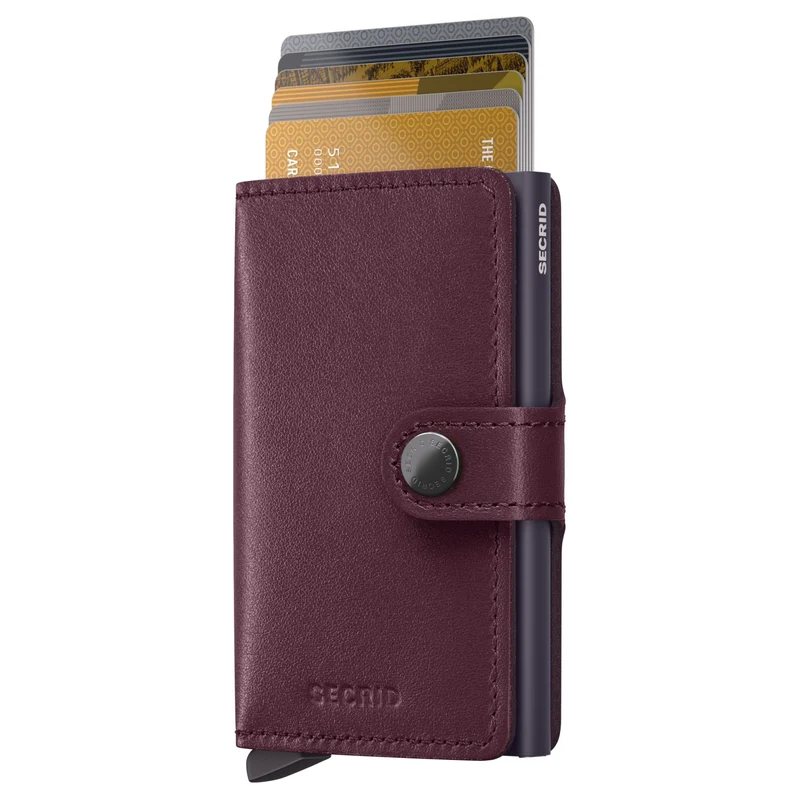 Secrid Original Miniwallet - Cartera RFID 6.5 cm (cranberry)