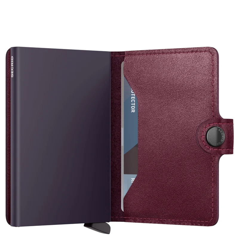 Secrid Original Miniwallet - Cartera RFID 6.5 cm (cranberry)