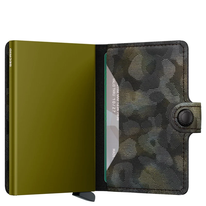 Secrid Jungle Miniwallet - Cartera RFID 6.5 cm (jungle moos)
